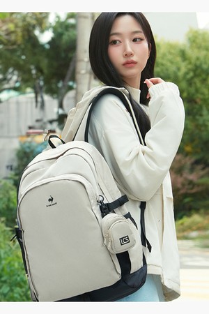 (25L) LE SAC 백팩 - 베이지(QQ123ABP13)