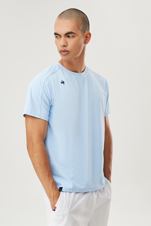 듀얼플렉스 에센셜 반팔티 블루(QP323ERS71)