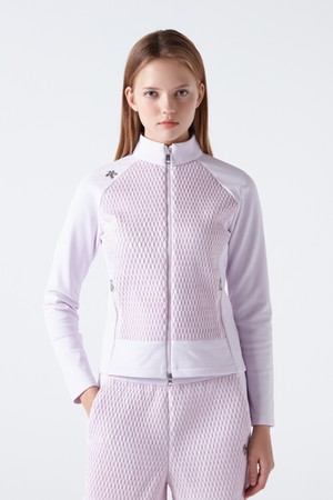 여성 패딩 하이브리드 레귤러 자켓 라벤더(SP422SPDO7)