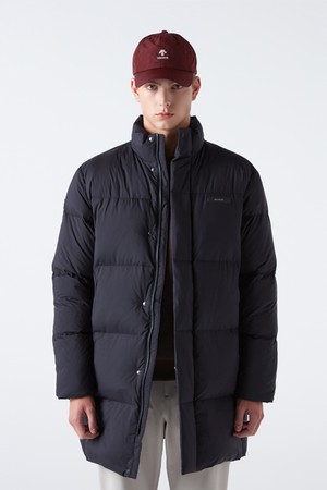 [DUALIS] 시티 퀼팅 구스다운 자켓 블랙(SP421DDJO3)