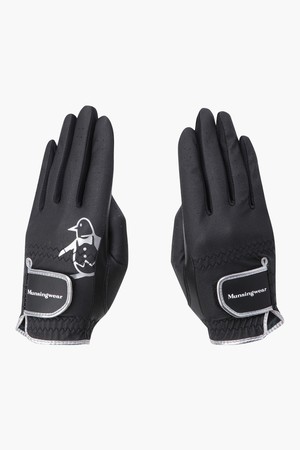 여성 반양피 장갑 (양손) 블랙(MP322LGL71)