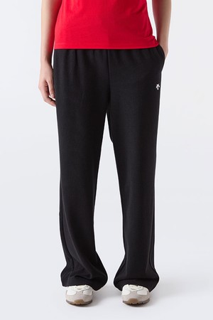 우먼스 와이드핏 니트 팬츠 블랙(SQ122PFP21)