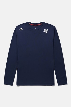 USAT 그래픽 티셔츠 네이비(SQ121ITL12)