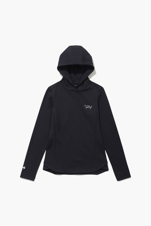 여성 솔리드 후드 이너 티셔츠 (GP422LTLO3)