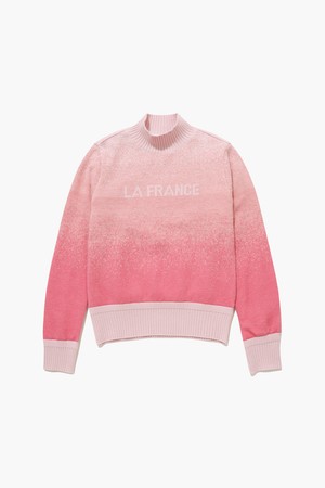 여성 그라데이션 하이넥 방풍 스웨터 (GP422LKPN1)