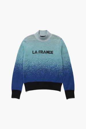 여성 그라데이션 하이넥 방풍 스웨터 (GP422LKPN1)