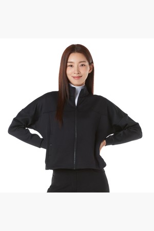 여성 레터링 자수 포인트 져지 점퍼 (GP322LBL93)