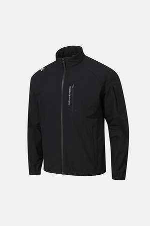 트레이닝 스탠드넥 자켓 블랙(SQ121TWT23)