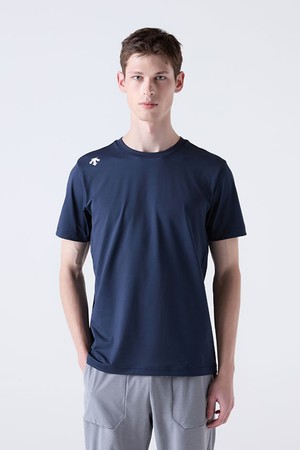 트레이닝 스탠다드 반팔 티셔츠 네이비(SQ123TTS21)