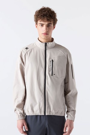 트레이닝 스탠드넥 자켓 베이지(SQ121TWT23)