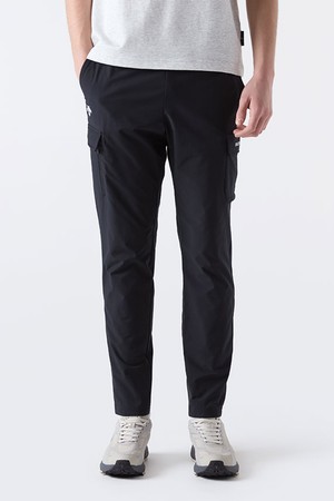 트레이닝 스트레이트핏 카고 팬츠 블랙(SQ121TWP23)