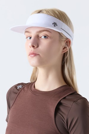 러닝 경량 썬바이저 화이트 SQ123RCP14
