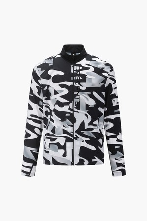 남성 테크 까모 패턴 홑겹 점퍼 (DP12MFBL25)