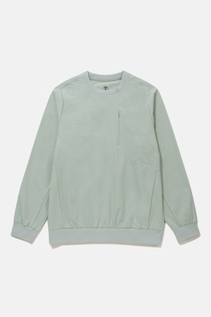 듀얼리스 포켓 우븐 맨투맨 민트(SQ121DWH21)