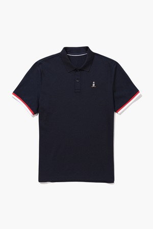 남성 시그니처 반팔 폴로 티셔츠 다크네이비(MQ121MTS11)