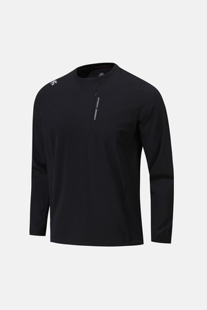 러닝 니트 피스테 블랙(SQ121RTL33)