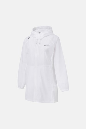 우먼스 시어 롱 바람막이 화이트(SQ122PWB32)