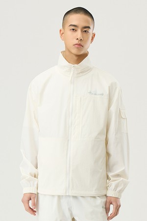 유니 씬플렉스 루즈핏 자켓 - 아이보리(QQ223LJK51)