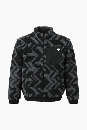 남성 플리스 자가드 점퍼 (DP42MFBLO1)