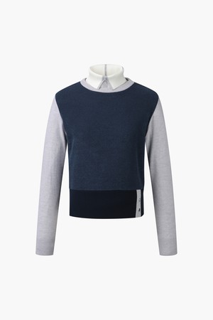 여성 방풍 탈부착 니트 풀오버 (DP42WFKPO6)