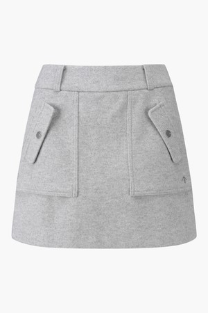 여성 포켓 포인트 A라인 스커트 (DP42WFSKO1)