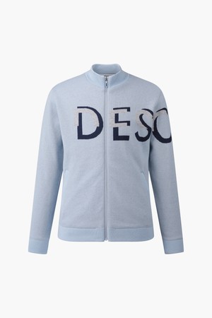 남성 타이포그래픽 풀집업 방풍 가디건 (DP42MFKOO7)