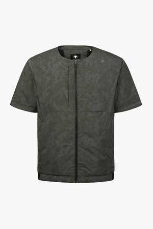 남성 패턴 반팔 패딩 점퍼 (DP31MFDJ94)