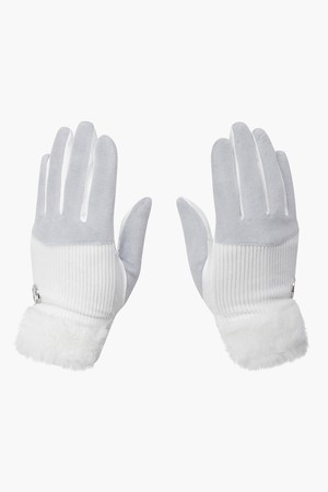 여성 퍼 방한 양손 장갑 (DP42WFGLO2)