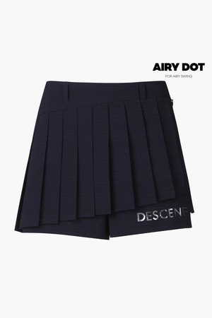 여성 타공 플리츠 숏팬츠 (DP22WFSP62)