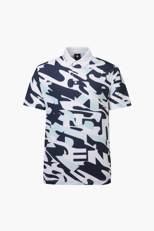 남성 패턴 포인트 반팔티셔츠 (DP12MFTS24)