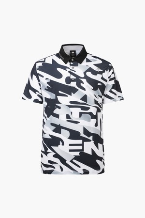 남성 패턴 포인트 반팔티셔츠 (DP12MFTS24)