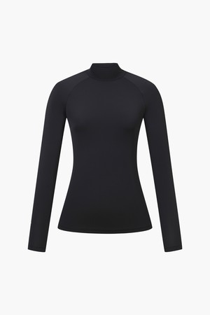 여성 메쉬 하이브리드 하이넥 이너티셔츠 (DP22WFIN44)