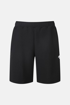 테크플리스 5부 반바지 블랙(SP323TKH81)