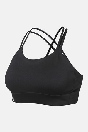 여성 라이트서포트 숏 브라탑 블랙(SP322TBR77)