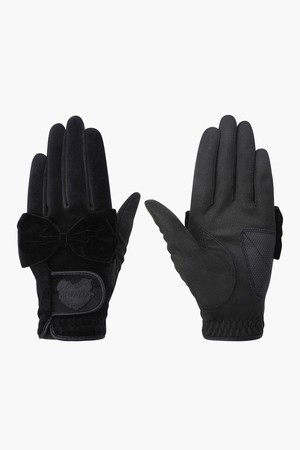 여성 리본 플리스 장갑 (GP422LGLO1)