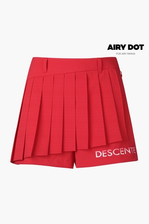 여성 타공 플리츠 숏팬츠 (DP22WFSP62)