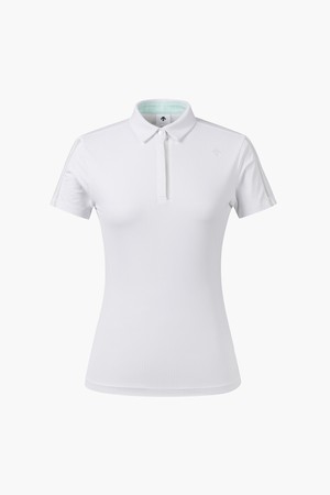 여성 레이스 포인트 반팔 티셔츠 (DP22WFTS53)