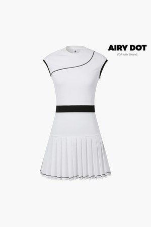 여성 하이넥 하이브리드 원피스 (DP22WFOP51)