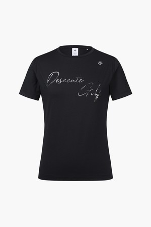 여성 이니셜 라운드넥 반팔 티셔츠 (DP22WFNS44)