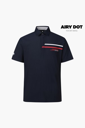 남성 펀칭 반팔 티셔츠 (DP22MFTS53)