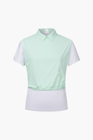 여성 하이브리드 변형핏 티셔츠 (DP22WFTS44)