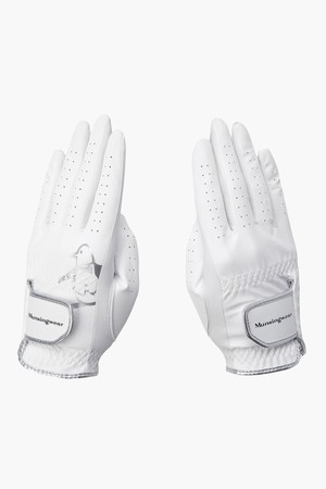 [먼싱웨어] 여성 반양피 장갑 (양손) 화이트(MP322LGL71)_WHITE-a