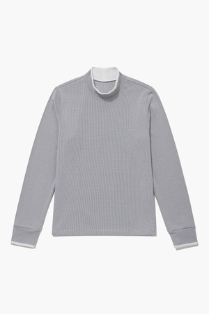 [먼싱웨어] 여성 약기모 잔패턴 이너티셔츠_GREY-a