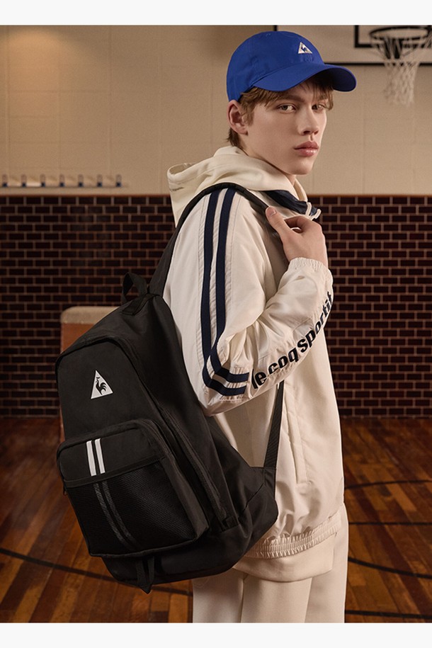 le coq sportif - 백팩 - (30L) LE TRIANG 빅 백팩 - 블랙(QQ123ABP15)