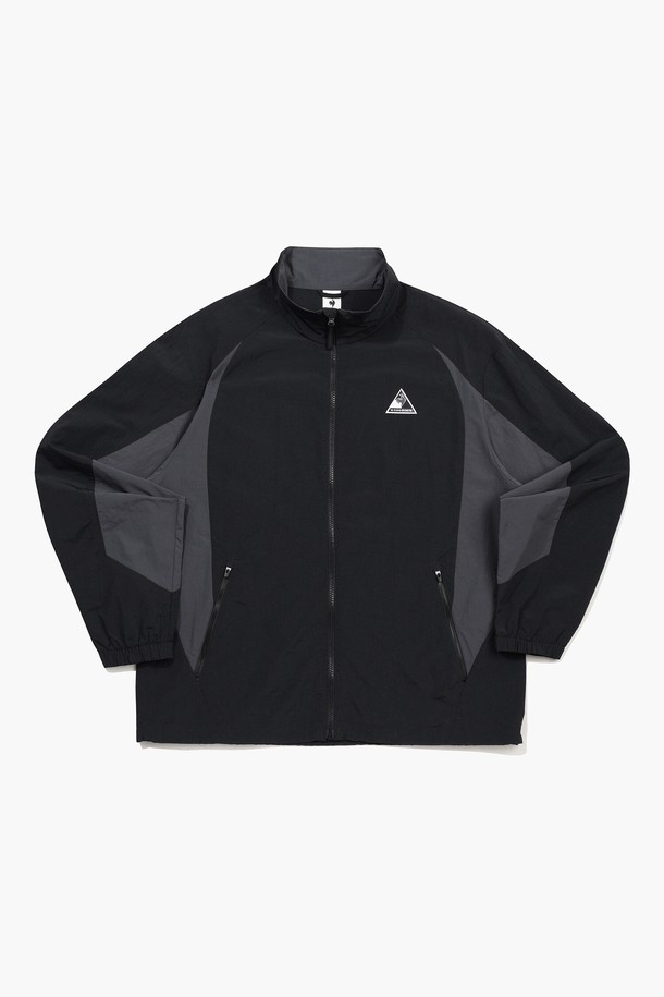 le coq sportif - 자켓 - 경량 우븐 긴팔 자켓 - 블랙(QQ223LJK41)