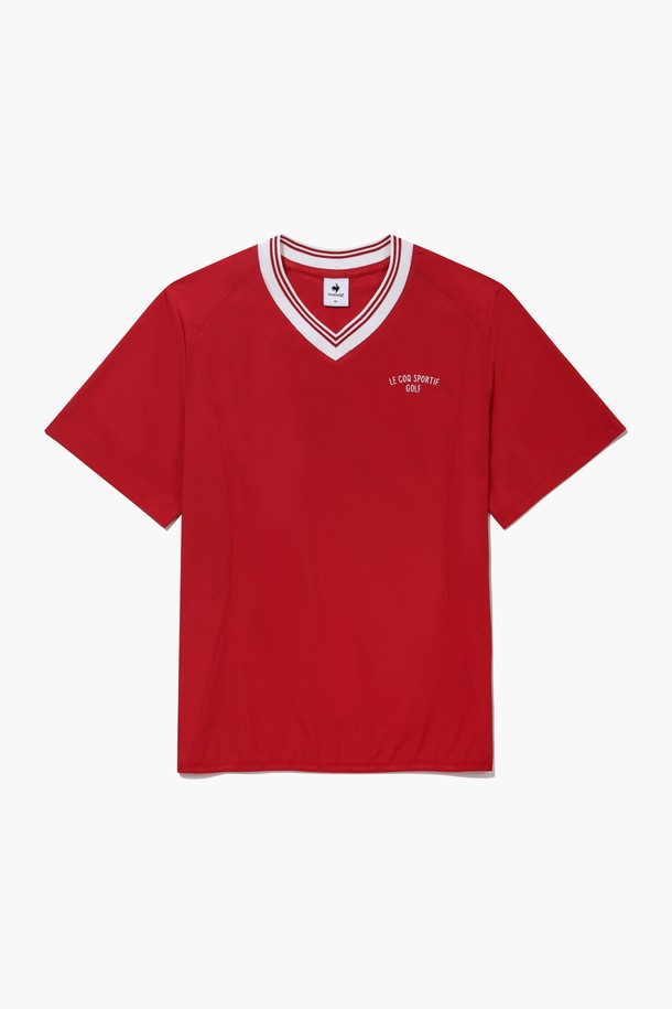 le coq sportif golf - 반팔티셔츠 - [하이다나 콜라보] 여성 우븐 피스테 (GQ222LRS61)