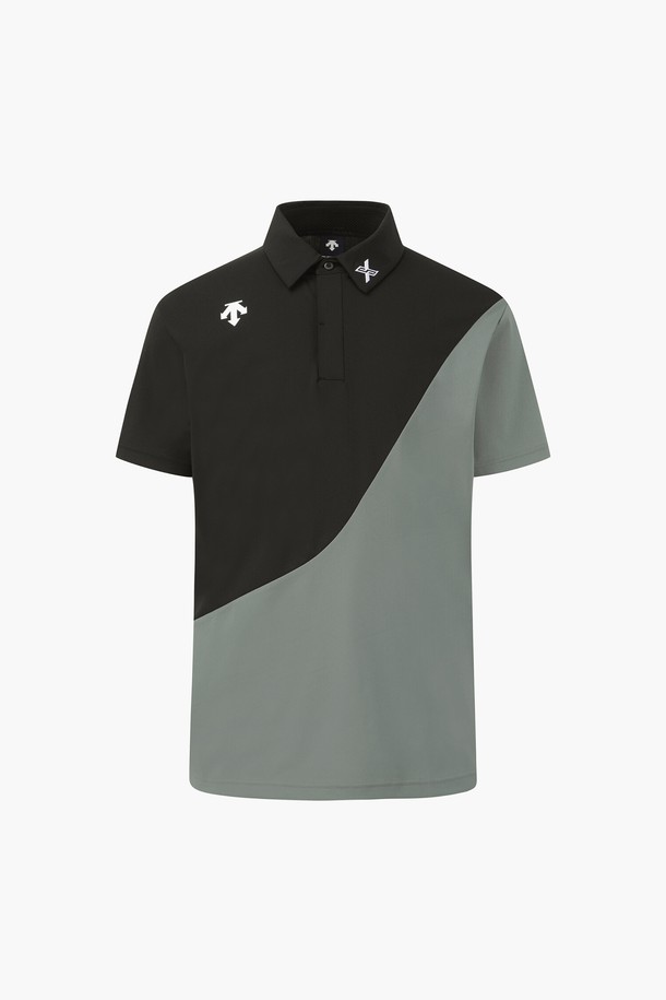 DESCENTE GOLF - 반팔티셔츠 - 남성 트리코트 메쉬 반팔 티셔츠 (DQ11MFTS2C)