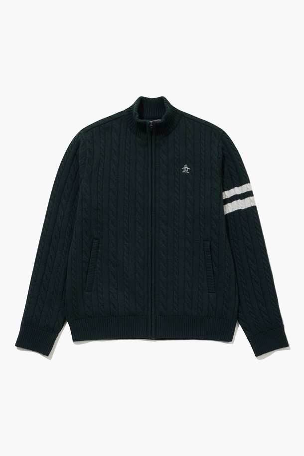 남성 케이블 방풍 집업 스웨터 점퍼(MQ321MSJ93)는 클래식하고 미니멀한 스타일의 남성 골프웨어입니다. 모, 나일론, 폴리에스터 혼방 소재로 제작되어 방풍 기능을 제공하며, 긴 소매와 집업 스타일로 편안한 착용감을 선사합니다. 케이블 패턴 디자인이 돋보이며, 폴리에스터 안감으로 마감되어 부드러운 촉감을 느낄 수 있습니다. 일상복은 물론 골프룩으로도 활용하기 좋은 실용적인 아이템입니다.
