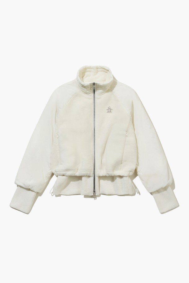 여성 플리스 MIX 패딩 아우터 MQ422LJPO3는 겨울 시즌, 골프 및 일상에서 스포티한 스타일을 연출할 수 있는 여성용 패딩입니다. 아이보리(IVRY) 컬러의 무지 디자인으로, 크롭 기장과 레귤러핏으로 제작되었습니다. 부드러운 촉감의 플리스 소재가 믹스되어 포근함을 더하며, 두꺼운 두께로 보온성을 높였습니다. 집업 스타일로 간편하게 착용 가능하며, 긴 소매와 폴리에스터 안감으로 마감되었습니다.
