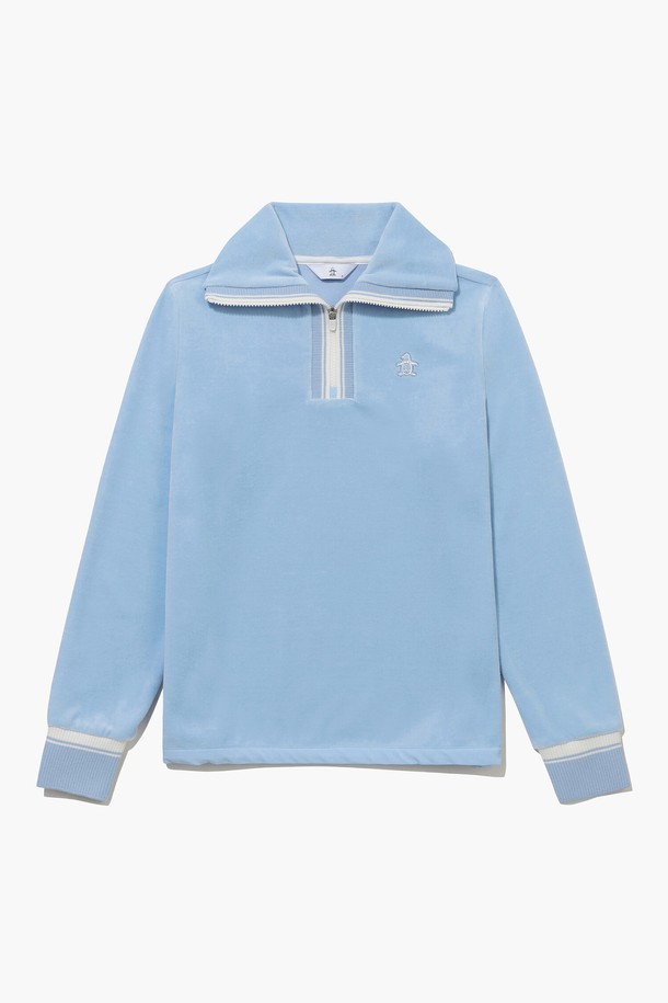 여성 세일러 카라 반집업 티셔츠 라이트블루 MQ422LTLO1은 봄, 여름 시즌에 골프 및 일상에서 활용하기 좋은 상의입니다. 라이트블루 컬러에 세일러 카라 디자인과 반집업 스타일이 특징이며, 스포티하면서도 캐주얼한 분위기를 연출합니다. 면, 폴리에스터, 아크릴, 울, 스판덱스 혼방 소재로 제작되어 부드러운 촉감을 선사하며, 얇은 두께로 시원하게 착용할 수 있습니다. 레귤러핏에 긴 소매 기장, 크롭 기장으로 활동적인 스타일을 완성합니다. 골프룩으로도 손색없는 디자인입니다.
